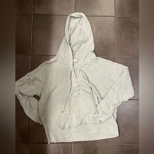 Light green hoodie